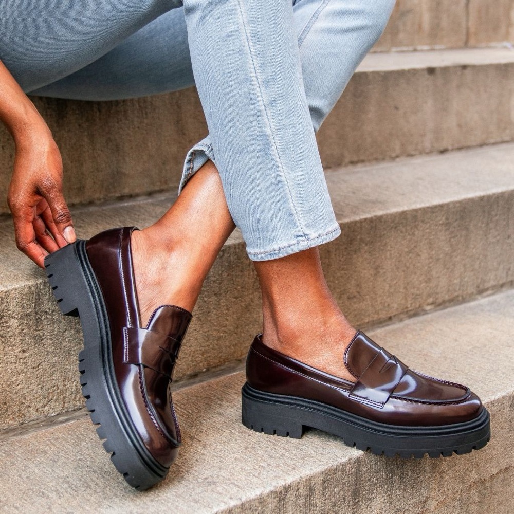 ALOHAS Brown Loafers